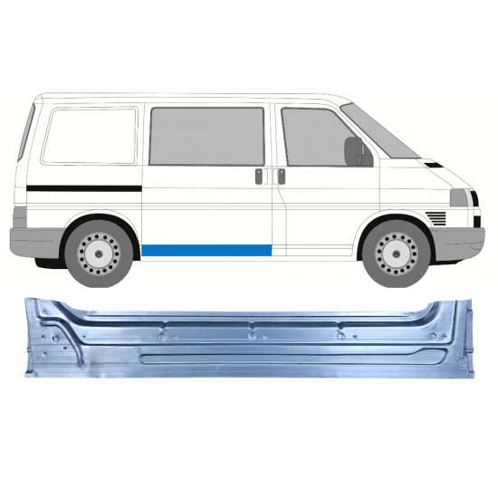 VW T4 1990- SKJUTDÖRR INVÄNDIGT REPARATIONSPANEL