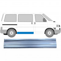 Skjutdörr reparationspanel yttre för VW Transporter T4 1990-2003 / Höger 5364