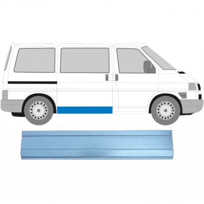 VW T4 1990-2003 SKJUTDÖRR EXTERIOR PANEL / HÖGER