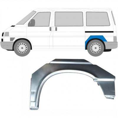 VW T4 1990-2003 KORT HJULBAS REPARATION AV BAKSKÄRM PANEL / VÄNSTER