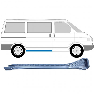 Inre reparationspanel för skjutdörrströskel för VW Transporter T4 1990-2003 / LWB / Höger 5363