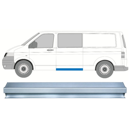 Reparationspanel på sidan för Volkswagen Transporter T5 2003-2015 / Vänster 17224