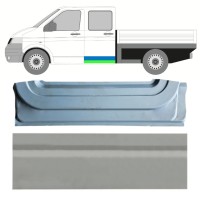 Inre + yttre bakdörr reparationspanel för Volkswagen Transporter T5 2003-2015 / Vänster / Set 16877
