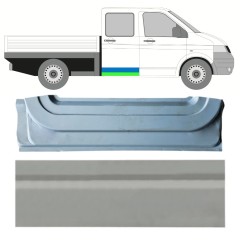 Inre + yttre bakdörr reparationspanel för Volkswagen Transporter T5 2003-2015 / Höger / Set 16876