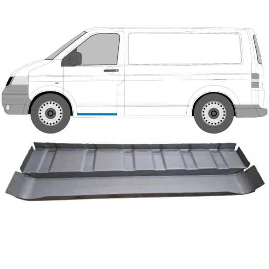 Reparationsplåt insteg vänster/höger för Volkswagen Transporter T5 2003-2015 / Vänster 16845