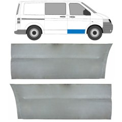 Reparationspanel för framdörr yttre för Volkswagen Transporter T5 2003-2015 / Vänster+Höger / Set 9601