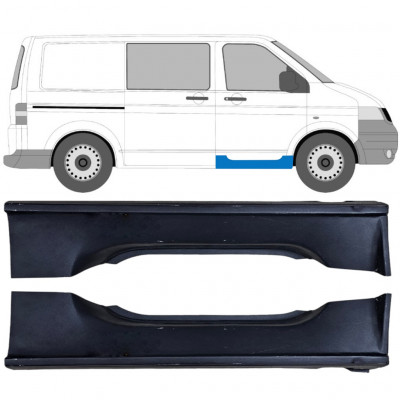 VOLKSWAGEN TRANSPORTER T5 2003-2015 FRONT TRÖSKEL / UPPSÄTTNING