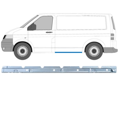 Inre tröskel reparationspanel för Volkswagen Transporter T5 2003-2015 / Vänster 16971