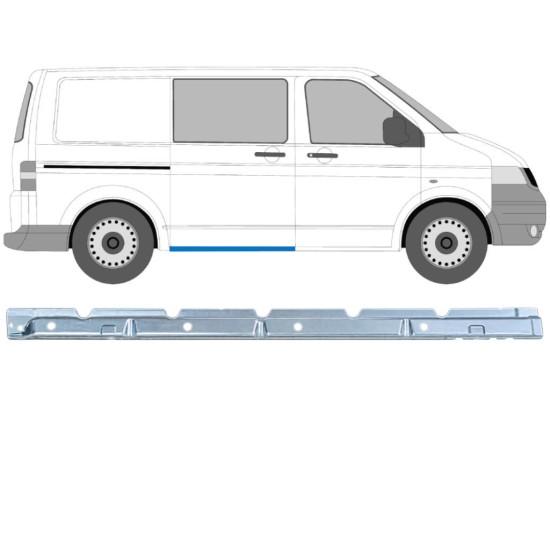 Inre tröskel reparationspanel för Volkswagen Transporter T5 2003-2015 / Höger 16970
