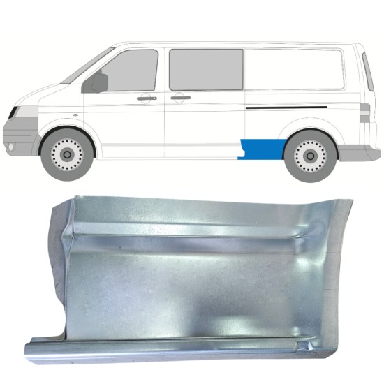Sidovägg hjulhuskant för Volkswagen Transporter T5 2003-2015 / Vänster 16667