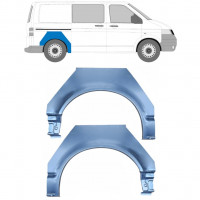 Sidovägg hjulhuskant för VW Transporter T5 2003-2015 / Vänster+Höger / Set 10450