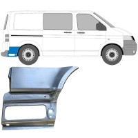 Nedre del av bak skärm bakom hjul för Volkswagen Transporter T5 2003-2015 / Höger 16262