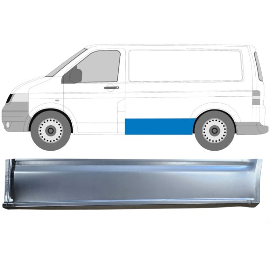 Reparationspanel på sidan för Volkswagen Transporter T5 2003-2015 / Vänster 16917