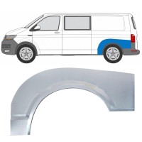 Sidovägg hjulhuskant för Volkswagen Transporter T6 2015-2024 / Vänster 17144