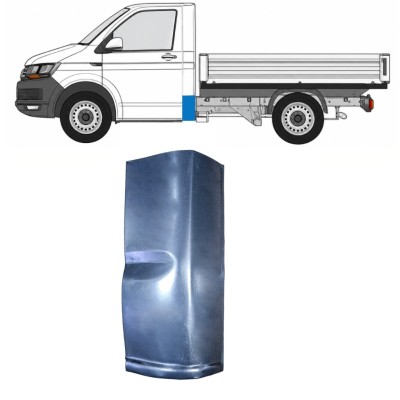 Bak hörn reparationspanel för Volkswagen Transporter T6 2015-2024 / Vänster 17128