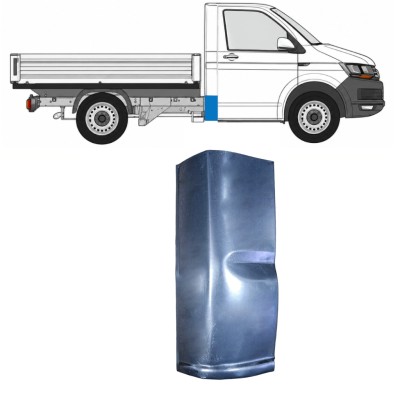 Bak hörn reparationspanel för Volkswagen Transporter T6 2015-2024 / Höger 17127