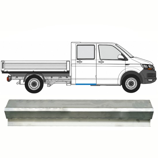 Bak tröskel reparationspanel för Volkswagen Transporter T6 2015-2024 / Vänster = Höger (symmetrisk) 17131