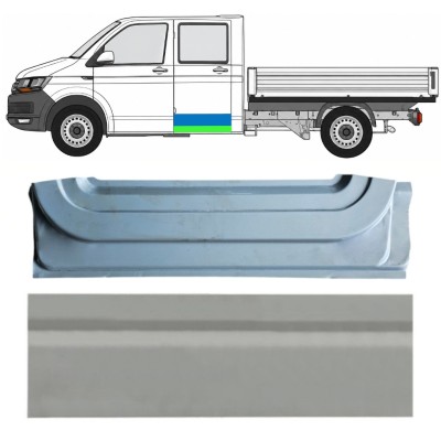 Inre + yttre bakdörr reparationspanel för Volkswagen Transporter T6 2015-2024 / Vänster 17161