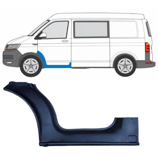 Reparationspanel för dörrtröskel för Volkswagen Transporter T6 2015-2024 / Vänster 17118