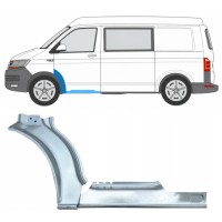 Reparationspanel för tröskel + fram skärm för Volkswagen Transporter T6 2015-2024 / Vänster 17197