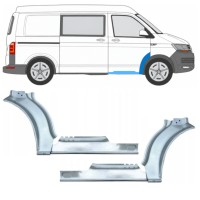 Reparationspanel för tröskel + fram skärm för Volkswagen Transporter T6 2015-2024 17198