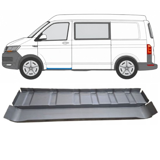 Reparationsplåt insteg vänster/höger för Volkswagen Transporter T6 2015-2024 / Vänster 17157