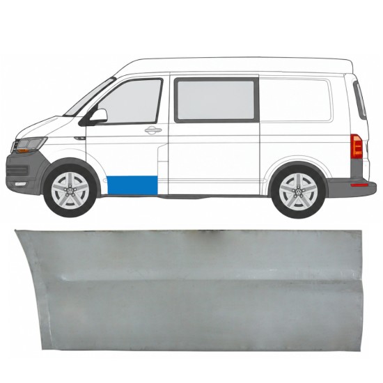 Reparationspanel för framdörr yttre för Volkswagen Transporter T6 2015-2024 / Vänster 17122