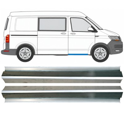 Reparationspanel för dörrtröskel för Volkswagen Transporter T6 2015-2024 / Vänster = Höger (symmetrisk) 17130