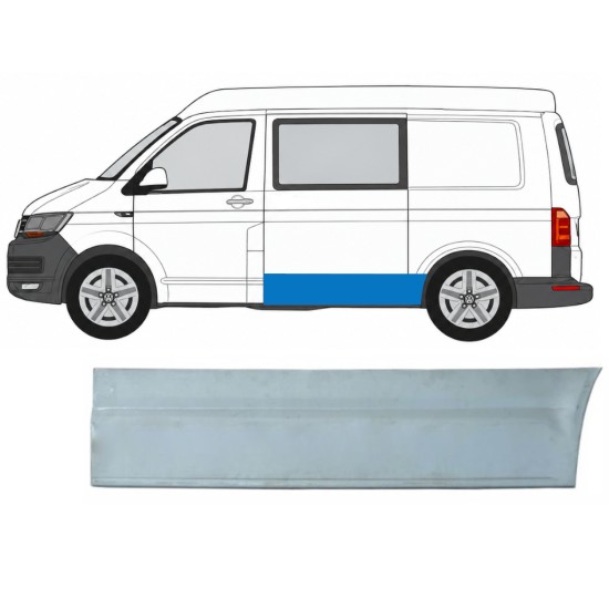Reparationspanel på sidan för Volkswagen Transporter T6 2015-2024 / Vänster 17110