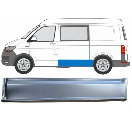 Reparationspanel på sidan för Volkswagen Transporter T6 2015-2024 / Vänster 17176