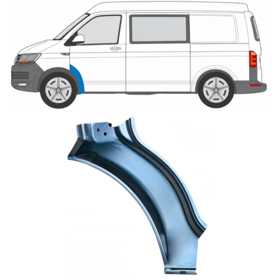 Reparationspanel till framskärm för Volkswagen Transporter T6 2015-2024 / Vänster 17187
