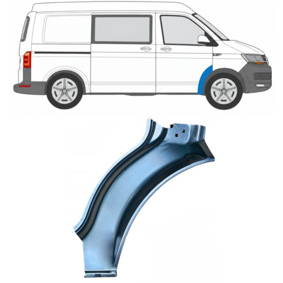 Reparationspanel till framskärm för Volkswagen Transporter T6 2015-2024 / Höger 17186