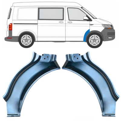Reparationspanel till framskärm för Volkswagen Transporter T6 2015-2024 / Vänster+Höger 17188