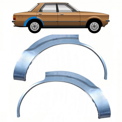 Sidovägg hjulhuskant för Ford Taunus 1976-1982 / Set 11083