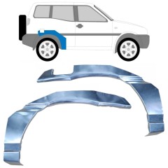 Sidovägg hjulhuskant för Nissan Terrano II 1993-2005 / Vänster+Höger / Set 9620
