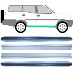 Reparationspanel för inre och yttre tröskel för Nissan Terrano II 1993-2005 / Vänster+Höger / Set 11964