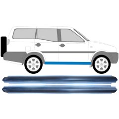Tröskelplåt reparationspanel för Nissan Terrano II 1993-2005 / Vänster+Höger / Set 11364