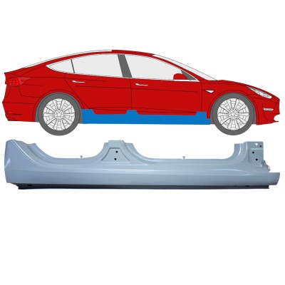 Tröskelplåt för Tesla Model 3 2017-2023 / Höger 17286