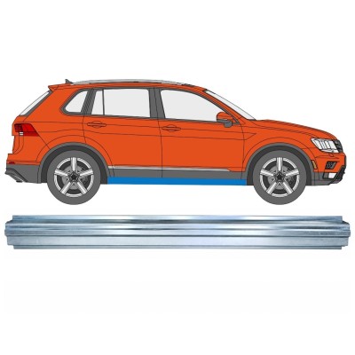 Tröskelplåt reparationspanel för Volkswagen Tiguan 2016-2024 / Höger 17217