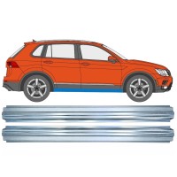Tröskelplåt reparationspanel för Volkswagen Tiguan 2016-2024 / Vänster+Höger / Set 17219