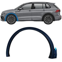 Prydnads Skyddslist skärm för Volkswagen Tiguan 2020-2024 R-Line / Vänster 17064