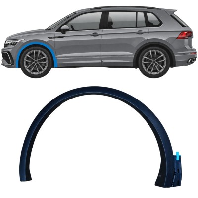 Prydnads Skyddslist skärm för Volkswagen Tiguan 2020-2024 R-Line / Vänster 17064
