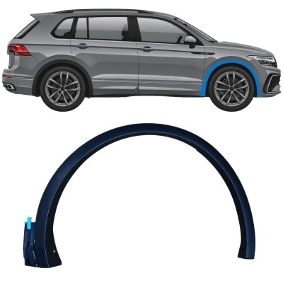 Prydnads Skyddslist skärm för Volkswagen Tiguan 2020-2024 R-Line / Höger 17063