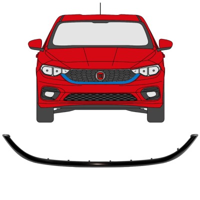 Grillram för Fiat Tipo 2016- 16193