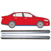 Nedre tröskelplåt reparationspanel för Fiat Tipo 2016- / Vänster+Höger / Set 14974 Nedre tröskelplåt reparationspanel för Fiat Tipo 2016- / Vänster+Höger / Set 14974