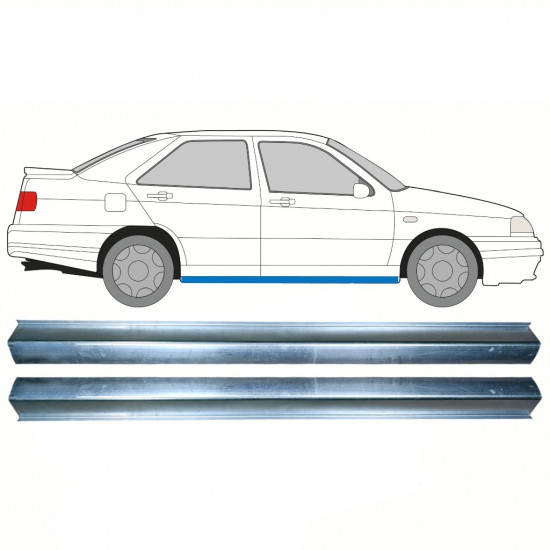 Tröskelplåt reparationspanel för Seat Toledo 1991-1999 / Vänster = Höger (symmetrisk) / Set 10326