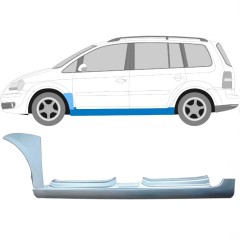 Tröskel + fram skärm reparationspanel för Volkswagen Touran 2003-2010 / Vänster / Set 11165