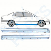 Tröskelplåt reparationspanel för Toyota Avensis 1997-2003 / Vänster+Höger / Set 10350