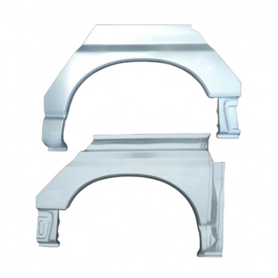 Sidovägg hjulhuskant för Toyota Hiace 1995-2006 / Vänster+Höger / Set 10028