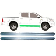 Inre tröskel reparationspanel för Toyota Hilux 2005-2015 / Vänster+Höger / Set 11457
